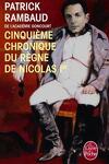 couverture Cinquième chronique du règne de Nicolas 1er