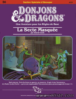 Couverture de Original Dungeons & Dragons: B6 - La Secte Masquée