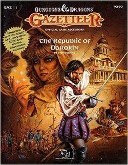 Couverture de Original Dungeons & Dragons: Gazeteer GAZ11 - The Republic of Darokin