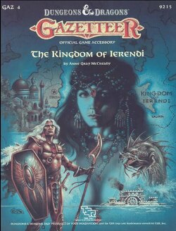 Couverture de Original Dungeons & Dragons: Gazeteer GAZ4 - The Kingdom of Ierendi