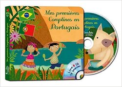 Couverture de Mes premières comptines en portugais