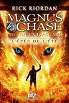 couverture Magnus Chase et les dieux d'Asgard, Tome 1 : L'Épée de l'été
