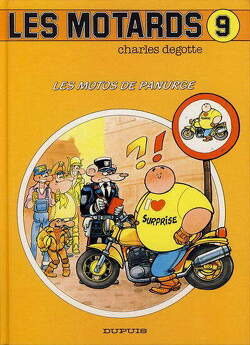 Couverture de Les motards,Tome 9 : Les motos de panurge
