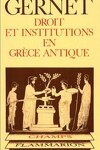couverture Droit et institutions en Grèce Antique