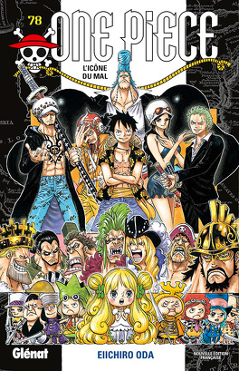 Couverture du livre One Piece, Tome 78 : L'Icône du mal