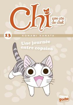 Couverture de Chi, une vie de chat, Tome 13 : Une journée entre copains (Roman)