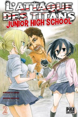 Couverture de L'Attaque des Titans - Junior High-school, tome 2