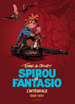 Couverture de Spirou et Fantasio - L'intégrale, tome 15 : 1988-1991