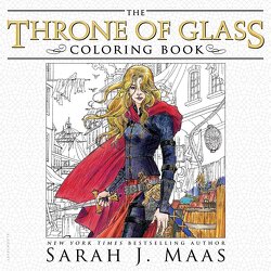 Couverture de The Throne of Glass Coloring Book