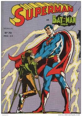 Couverture du livre : Superman et Batman, Mensuel n°70