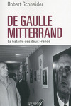 couverture De Gaulle et Mitterrand