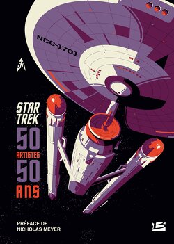 Couverture de Star Trek : 50 ans, 50 artistes
