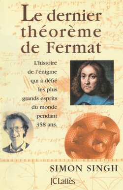 Couverture de Le dernier théorème de Fermat