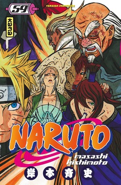 Couverture de Naruto, Tome 59 : L’Assemblée des cinq Kage… !!