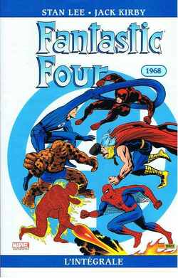 Couverture de Fantastic Four : L'intégrale 1968