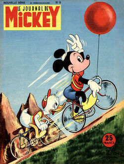 Couverture de Le Journal de Mickey N°8
