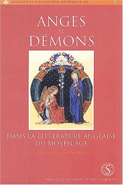 Couverture de Anges et Démons dans la Littérature Anglaise du Moyen-Âge