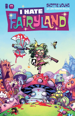 Couverture de I Hate Fairyland, Tome 1 : Le Vert de ses cheveux