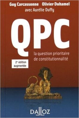Couverture du livre : QPC - La question prioritaire de constitutionnalité