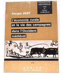 Couverture de L'économie rurale et la vie des campagnes dans l'occident médiéval