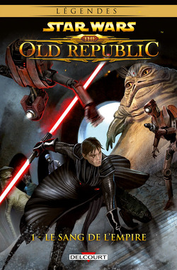 Couverture de Star Wars - The Old Republic (BD), Tome 1 : Le Sang de l'Empire