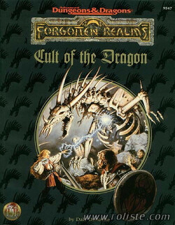 Couverture de Advanced Dungeons & Dragons - Forgotten Realms - FOR11 Cult of the Dragon