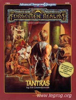 Couverture de Advanced Dungeons & Dragons - Forgotten Realms - FRE2 Tantras