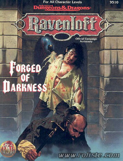 Couverture de Advanced Dungeons & Dragons - Ravenloft - Forged of Darkness