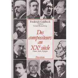Couverture de Des compositeurs au XXè siècle