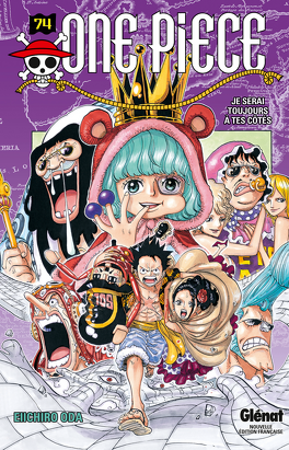 Couverture du livre : One Piece, Tome 74 : Je serai toujours à tes côtés
