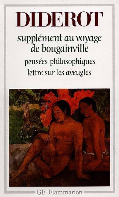 Denis diderot supplment voyage bougainville dissertation