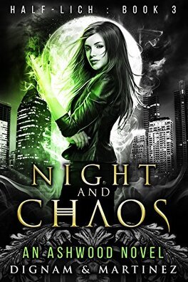 Couverture du livre : Half-Lich, Tome 3: Night and Chaos