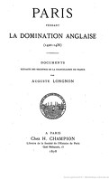Paris pendant la domination anglaise (1420-1436)