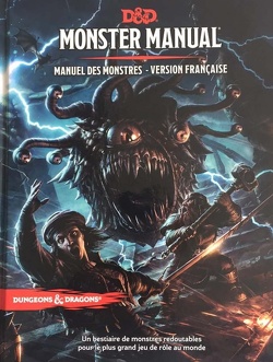 Couverture de Dungeons & Dragons: Manuel Des Monstres 5ième Éd.