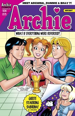 Couverture de Archie #636 : What if everything were reversed?
