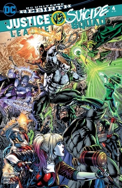 Couverture de Justice league vs Suicide squad #4