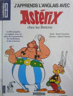 Couverture de J'apprends l'anglais avec Astérix chez les Bretons