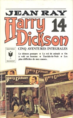 Couverture de Harry Dickson, Tome 14 - Cinq Aventures Intégrales
