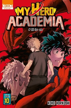 Couverture de My Hero Academia, Tome 10 : All for one