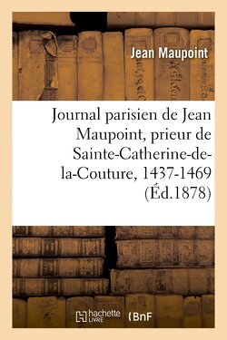 Couverture de Journal parisien (1437-1469)
