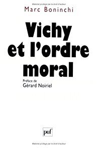 Couverture de Vichy et l'ordre moral