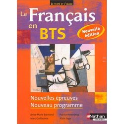 Couverture de Le Français en BTS - BTS 1re et 2e années