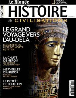 Couverture de Histoire et Civilisations, n°1 : Le grand voyage vers l'au-delà, les secrets du Livre des Morts égyptien