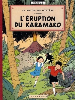 Couverture de Les Aventures de Jo, Zette et Jocko, Tome 4 : L'Éruption du Karamako