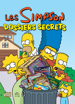 Couverture de Les Simpson, Tome 7 : Dossiers secrets