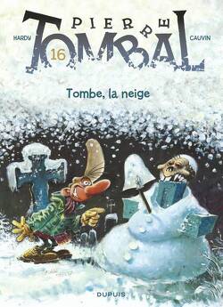 Couverture de Pierre Tombal, Tome 16 : Tombe, la neige