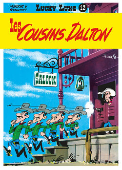 Couverture de Lucky Luke, Tome 12 : Les Cousins Dalton