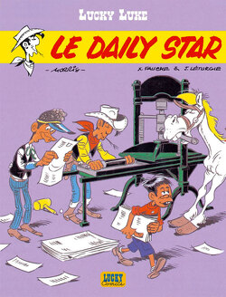 Couverture de Lucky Luke, Tome 53 : Le Daily Star