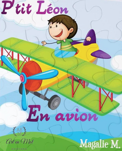 Couverture de P'tit Léon en avion